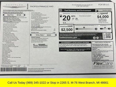 2026 Chrysler Pacifica Pinnacle