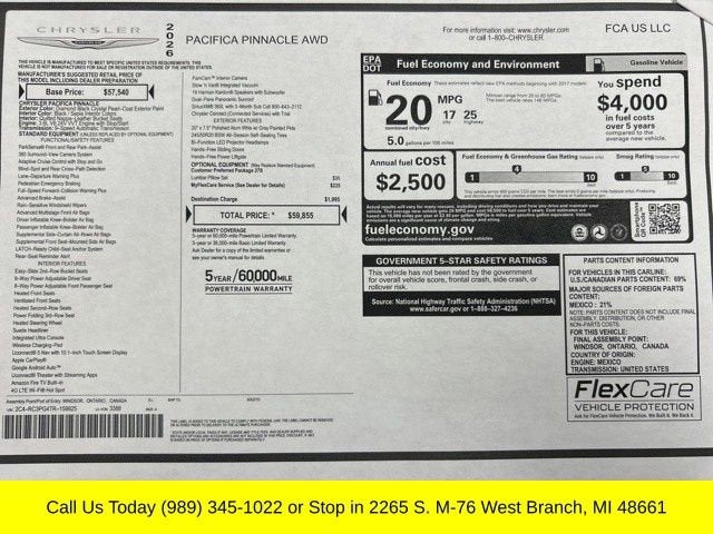 2026 Chrysler Pacifica Pinnacle