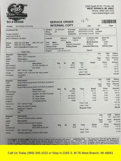 2014 Dodge Grand Caravan R/T