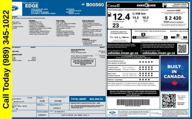 2018 Ford Edge SEL