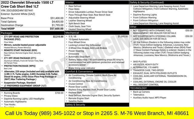 2022 Chevrolet Silverado 1500 LT