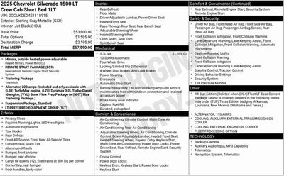 2025 Chevrolet Silverado 1500 LT