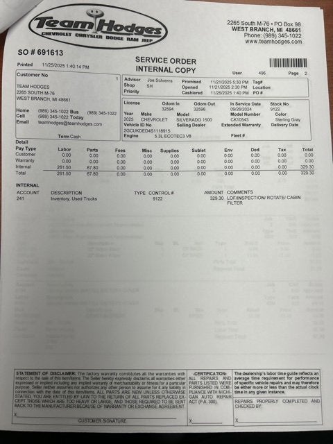 2025 Chevrolet Silverado 1500 LT