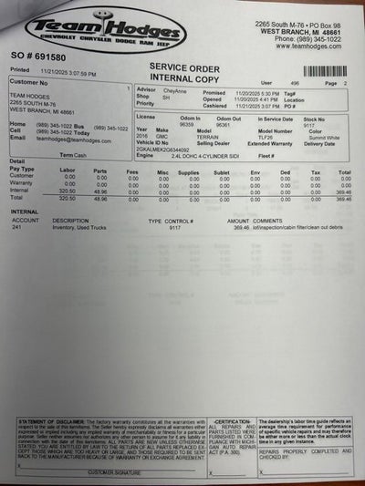 2016 GMC Terrain SLE