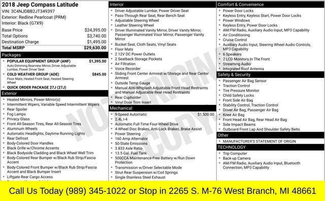 2018 Jeep Compass Latitude