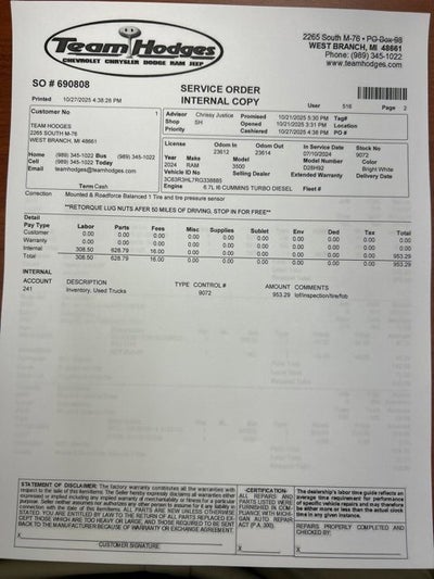 2024 RAM 3500 Big Horn