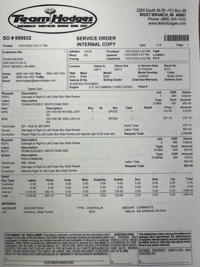 2024 RAM 3500 Big Horn