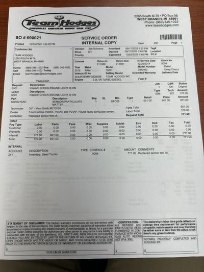 2015 RAM 1500 Big Horn