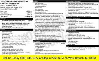 2010 Chevrolet Silverado 1500 Work Truck