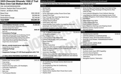 2025 Chevrolet Silverado 1500 LT Trail Boss