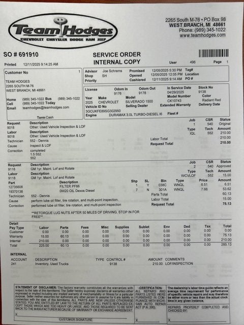 2025 Chevrolet Silverado 1500 LT Trail Boss