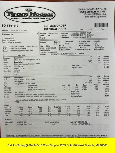 2025 Chevrolet Silverado 1500 LT Trail Boss