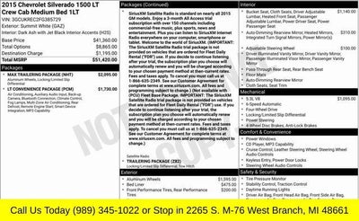 2015 Chevrolet Silverado 1500 LT