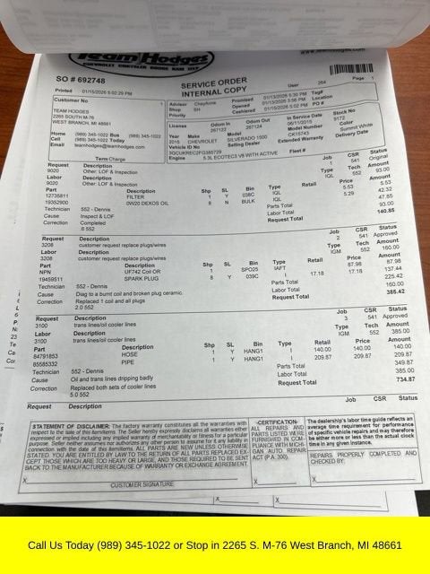 2015 Chevrolet Silverado 1500 LT