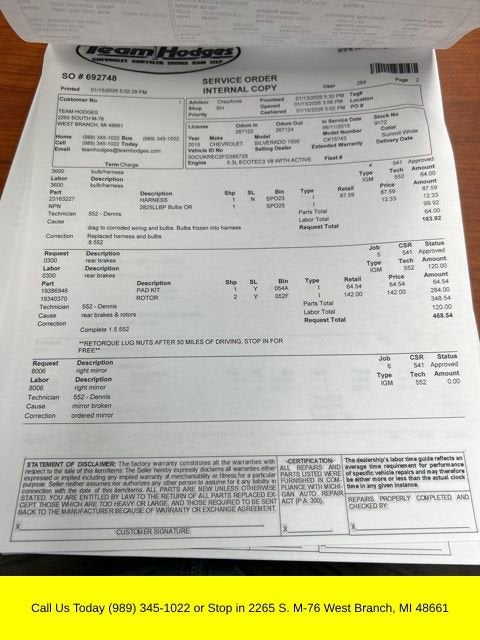 2015 Chevrolet Silverado 1500 LT