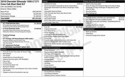 2018 Chevrolet Silverado 1500 LT