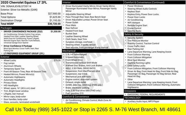 2020 Chevrolet Equinox LT