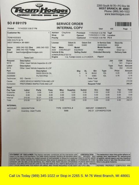 2020 Chevrolet Equinox LT