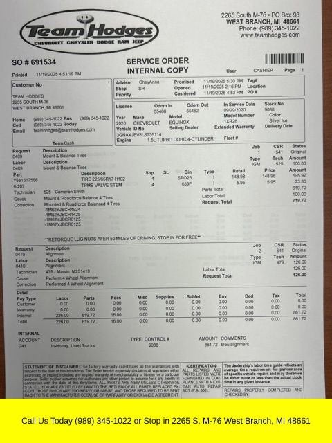 2020 Chevrolet Equinox LT
