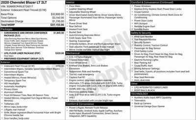 2020 Chevrolet Blazer 2LT