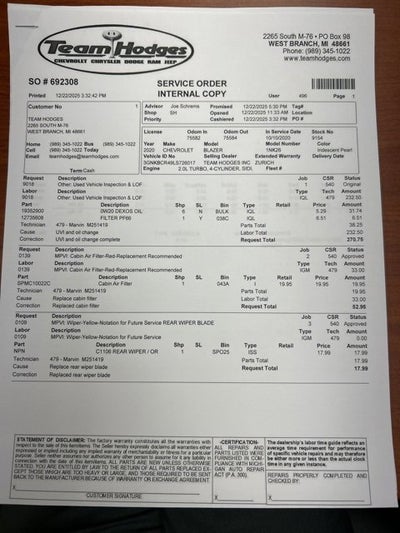 2020 Chevrolet Blazer 2LT