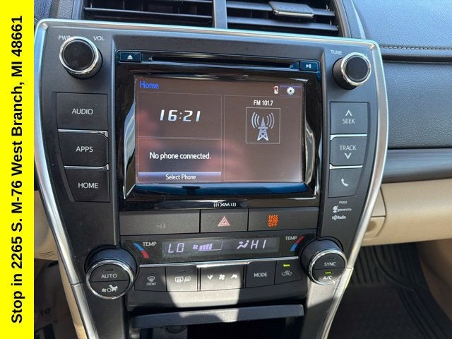 2016 Toyota Camry XLE
