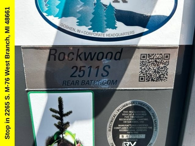 2024 FOREST RIVER ROCKWOOD TRAILER CO