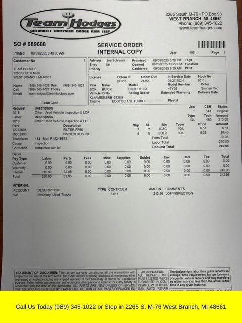 2024 Buick Encore GX Sport Touring