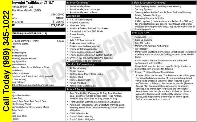 2023 Chevrolet Trailblazer LT