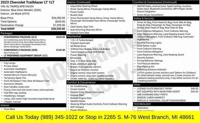 2023 Chevrolet Trailblazer LT